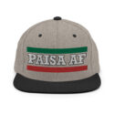 Paisa AF Snapback Hat