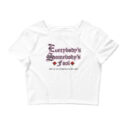 Everybody’s Somebody’s Fool Crop Top